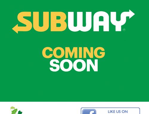 BIG NEWS! SUBWAY IS COMING TO TOWN!